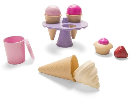 Dantoy 5580 | för My Little Princess – glassset | 13 delar