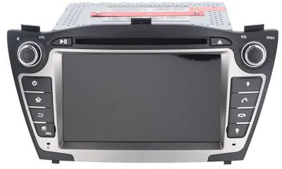 Navigazione GPS Radiofonica, Akozon 7in Car Navigator 2DIN Multimedia Lettore CD DVD Per Android 11 Sostituzione per IX35 2009‑2013