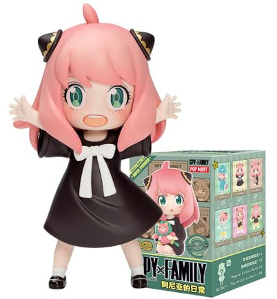 POP MART Spy × Family Anya's Daily Life Series Figurine 1PC Pop Figuren Zufällige Figuren Actionfiguren Sammelfiguren und Sammler Kunstspielzeug Spielzeug Figuren Geschenk