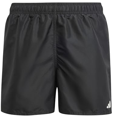 adidas Boy's Swim Shorts Kids, Black/White, 11-12 Years