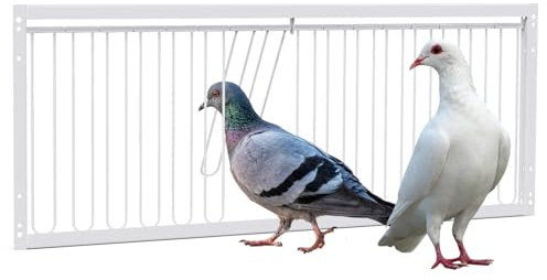 60cm Bird Cage T-Trap Door Iron Pigeon Birdcages T- House Entrance | Pet Bird Pigeon Easy Installation