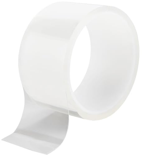 CRASPIRE Nastro Sigillante Trasparente da 32.8 Ftx1.96 Pollici Antivento Impermeabile Isolante Nastri Adesivi Monofacciali Senza Residui Forte Adesivo per Porte e Finestre Paraspifferi Vetro