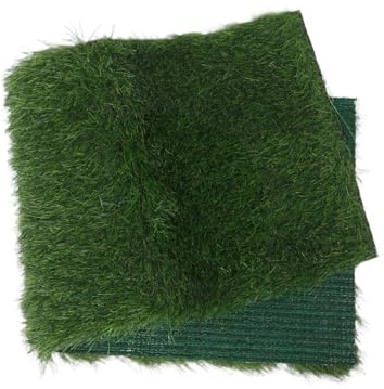 Tofficu Almohadilla de Goteo para Aire Acondicionado 99,3x41,1x4 Cm, Estera Insonorizante de Césped Artificial, Aislamiento Acústico para Toldos y Techos, Protección contra Lluvia y Ruido
