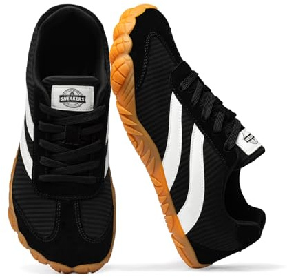 Barfotaskor kvinnor vardagliga sneakers, bred tå låda skor kvinnor noll droppe barfotasko män, minimalistisk terränglöparskor, halkfri lätt andningsbar bekväma mode promenadvandringsskor unisex | Barfota vandringsskor minimalistisk terränglöparsko, halkfri lätt andningsbar bekväm fasion promenadsko unisex