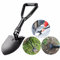 Cisixin Multifonction Militaire Pelle Pioche Pliante en Métal, Mini Survie Outil pour Camping Randonnée Jardin Pelle