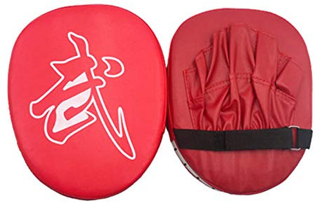WPCASE Schlagpolster Pratzen Pratzen Boxen Box Pratzen Handpratzen Pratzen Kampfsport Schlagpolster Kampfsport Boxpratzen Kampfkunst Pads Pratzen Kampfsport Handpratzen Boxen Sport red,Freesize