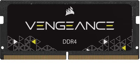 Corsair Vengeance SODIMM 16GB (1x16GB) DDR4 3200MHz C22 Speicher für Laptop/Notebooks - Schwarz