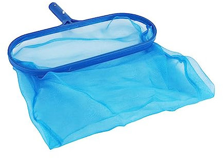 Onlynery Surface Piscine, Epuisette Piscine, Épuisette Piscine avec Sections Télescopique, Filet Fond Piscine Robuste Maille Balai, Fond Grand Capacité, Pool Skimmer Rake Net