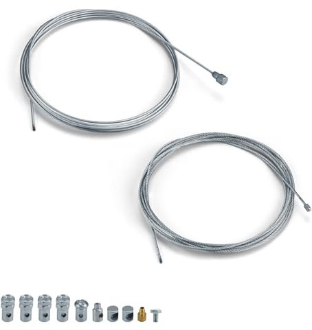 DEANKEJI 2 Stück Bremszug Fahrrad, Fahrrad Bremszug Durchmesser 1,1 mm und Durchmesser 1,5 mm, Fahrrad Bremszuge Set für Mountainbike, Rennrad