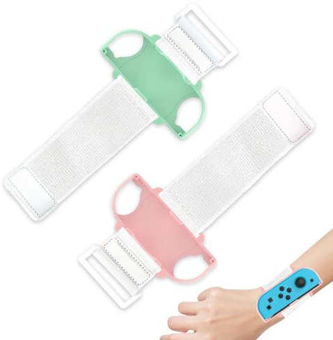 2 Stück Armband für Switch Dance 2025 2024 2023 2022, Lets Get Fit Switch, Zumba Switch, Just Dance 2025 Switch, Just Dance Switch, Lets Dance Switch 2025 für Erwachsene und Kinder