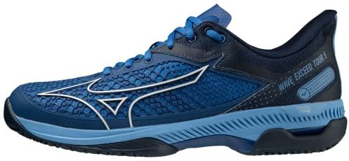 Mizuno Wave Exceed Tour 5 AC Men Tennis ShoesMan, Trueblue White Dressblues, 10.5 UK