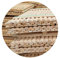 TIMBERMIK ½ ⌀6cm 8-Pack Halbrundstäbe Holz Länge: 200 cm Halbrundholz Massivholz Zaunriegel Nicht Imprägniert Zaunpfosten Baumpfahl Halfrounds