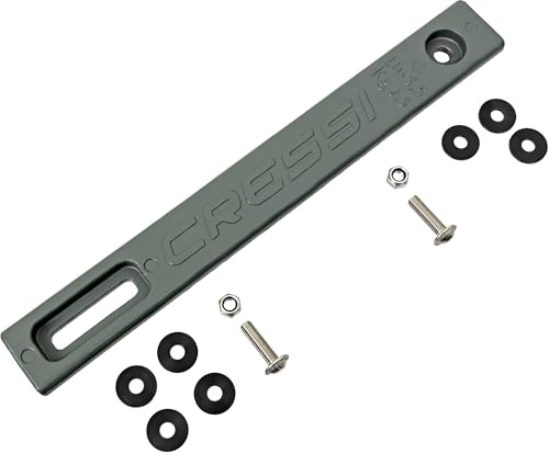 Cressi Plate Weight for Aquawing Scuba Diving BCD - Additional Ballast 2.5 kg - 5.5 lb - Designed in Italy