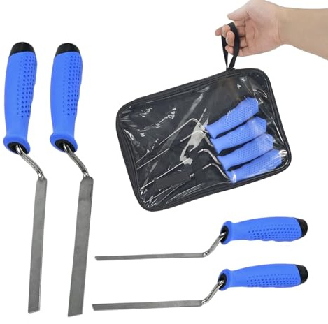 Cazzuola per fughe – 4 pezzi in cemento antiscivolo, utensili da muratura per malta, sigillatura per principianti, ristrutturazione domestica, applicazione in stucco