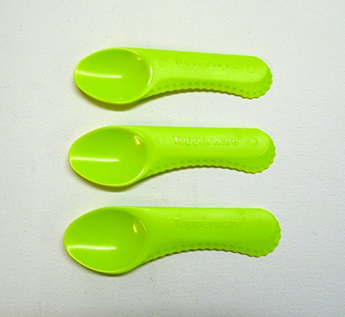Tupperware - Cucchiaio da cucina per kiwi, 3 pezzi, verde