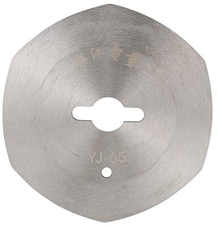 HEEPDD Lama di Taglio rotativa, 1 Pezzo di taglierina Ottagonale Rotante Coltello Rosa Lama di Ricarica per Taglio di Carta in Tessuto in Pelle Patchwork(YJ-65)