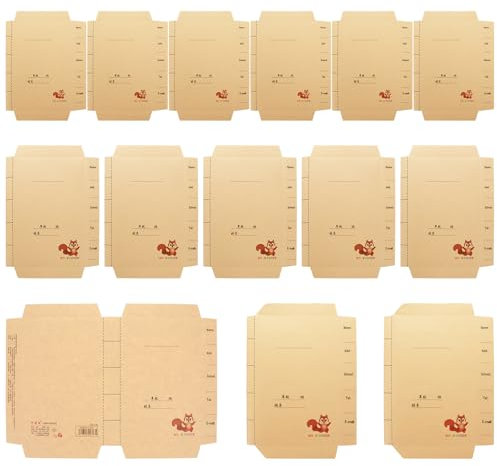 30st Buchumschläge Schulbücher Aus Kraftpapier Papier Städte Abdeckung Buchschutz Aus Kraftpapier Schwarz Skizzenbuch Kraft Marmoriertes Buchcover Lehrbuchumschlag Schüler Tasche Buchen