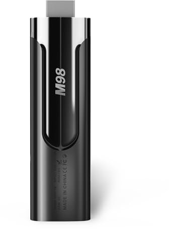 Jemora TV Stick Prestazioni a basso consumo Streaming 4K 10 bit HDR Telecomando wireless Funzione vocale Supporto WiFi Ultimo sistema operativo Android 11 Controllo vocale per l'intrattenimento domest