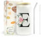 JEKUGOT Tasse de voyage personnalisable avec couvercles et pailles, tasse à café glacé de A à Z, cadeau d'anniversaire pour femme, cadeau d'anniversaire pour mère, amis (E)