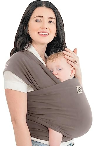 KeaBabies Baby Wrap Carrier - All in 1 Original Breathable Baby Sling, Lightweight Hands Free Carrier