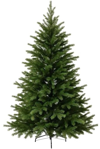 VIVANNO Künstlicher Weihnachtsbaum Tannenbaum Premium Nordmanntanne (180 cm)
