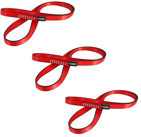 NewDoar CE & UIAA Certifié Escalade Sling 16mm Nylon Sling Runners 22KN 4840LB Escalade Cordon Utilitaire Escalade,Création d'un système d'ancres,Équipement de Rappel,Travail dans Les Arbres-RD/60/3