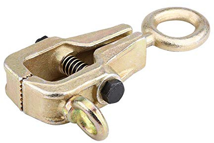 Pince de Traction Auto-Serrante 5 Tonnes, Poignées de Cadre pour Réparation Carrosserie, Or, 2 Voies