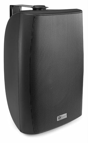 Power Dynamics BF80TB - Altavoz Negro Resistente a la Intemperie, Potencia 50 W RMS, 8 Pulgadas, 100 V u 8 ohmios, IPX5 para Uso en Interiores o Exteriores