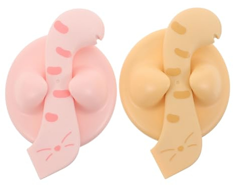 jojofuny 2ensemble Cuillère Doseuse pour Nourriture Animale Couvercles Réutilisables pour Boîtes de Nourriture Outils pour Nourrir Chats et Chiens