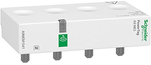 Schneider Electric - PowerTag - capteur de mesure radio-fréquence - iC60 iID DT60-3P+N 63A - amont - A9MEM1541