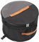 Goklmn Foldable Round Storage Box With Lid, Large Pop-Up Hat Storage Bag, Male and Female Travel Hat Box, 17 Inch,Black