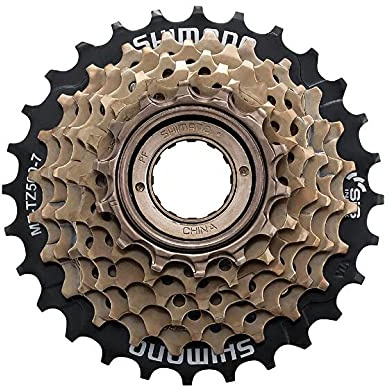 SHIMANO Bicycle Freewheel Tourney MF-TZ500 6/7-Speed Freewheel 14-28 Tooth for Mountain Bike