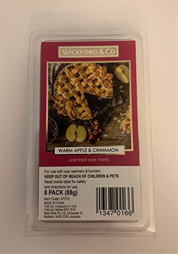 Wickford Lyxiga doftade vaxsmältningar (varmt äpple och kanel)