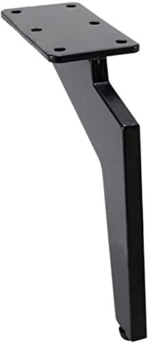 4 Pack Metal Furniture Feet Black Scythe Table Cabinet Feet Sofa Bed TV Cabinet Feet Tilt Furniture Feet (Color : 16.5 cm)