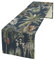 Leinen Tischläufer Regenwald Dschungel Tiere Tiger AFFE Tischdecke mit Muster Tischwäsche für Küche Esstisch Dekoration White 33×91cm