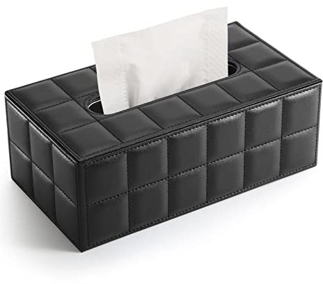 yaoqijie Cuoio dell'unità di elaborazione Casa / Ufficio / Custodia for fazzoletti for fazzoletti cosmetici for auto Copri tovaglioli Custodia for fazzoletti 25 X 14 X 9,5 CM lasting ( Color : 1285 bl