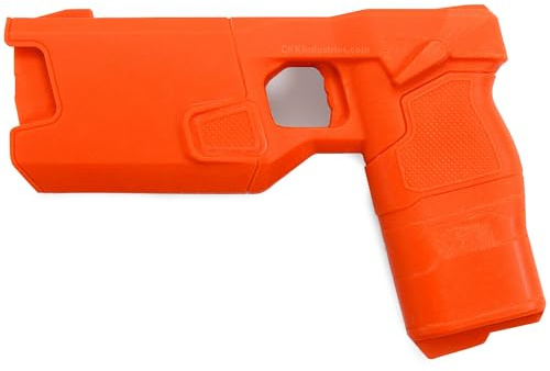 American Safety Trainer - (Compatible with Taser 7 CQ) - Non-Functional Solid Polymer Gun - Blaze Orange - U.S.A. - Fits Model Specific Holsters