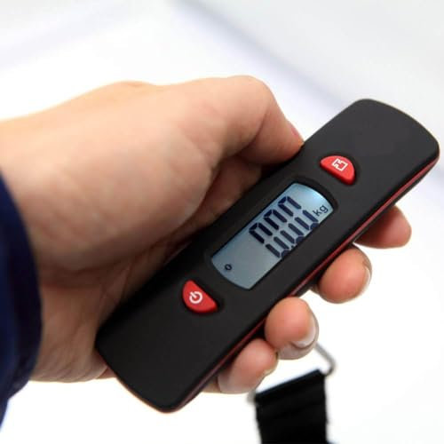 UNbit Mini balance électronique portative de bagage d'aviation de balance électronique de 50KG/110lb avec la balance portative de chargement d'usb avec l'affichage de rétro-éclairage Balances