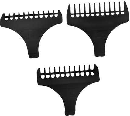 HAPINARY Sabots Professionnels Pour Tondeuse à Cheveux Lot De Guides De Coupe Inoxydable Adaptés Pour Salon Et Coupe à Domicile