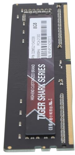 Stylebest Ultra Elegant DDR4 RAM Aluminium 16 GB Höghastighetsminne för Effektiv Datoranvändning (8 GB)