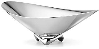 Georg Jensen HK Wave, Edelstahl, Silber, 31 x 31 x 12,5 cm