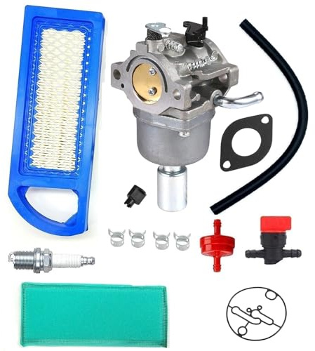 mdairc 796587 594593 Carburatore Carburatore per Briggs & Stratton 19.5 HP Motore Craftsman Equitazione Trattorino Trattorino 19HP Intek Singolo Cilindro OHV Motore Nikki Carb Sostituire #591736