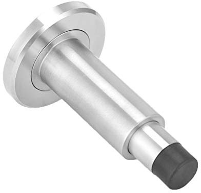 RONGJJ Türpuffer Wandtürstopper Edelstahl Lang - Türstopper Klinke Mit Gummi Puffer Inkl. Befestigungsmaterial Wandmontage, Wandpuffer Glastür