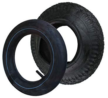 Mantel Reifen Decke Schlauch Luftrad 400x100 mm 4.80/4.00-8 Schubkarrenrad