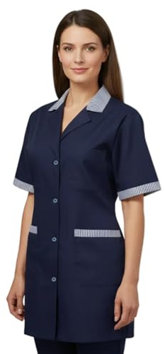 Blouse de travail pour femme, veste alimentaire, colf,serveuse aux étages enseignante maternelle