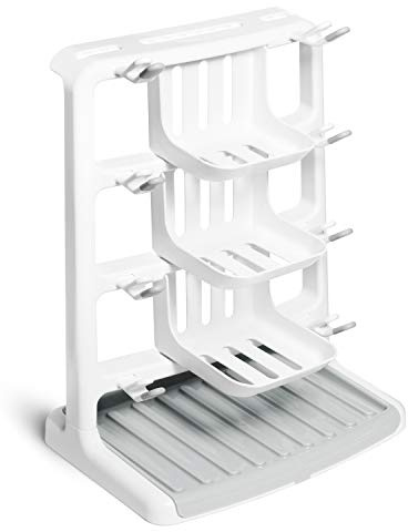 Munchkin Tidy Dry Baby Bottle Drying Rack | Space Saving Design