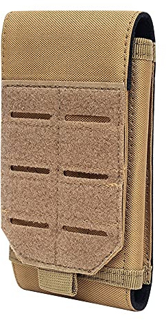 ACEXIER Bolsa táctica para teléfono, Bolsa para teléfono móvil Molle, Bolsa para Herramientas de Dinero, cinturón Militar, Caza, riñonera Molle, riñonera, Funda para teléfono