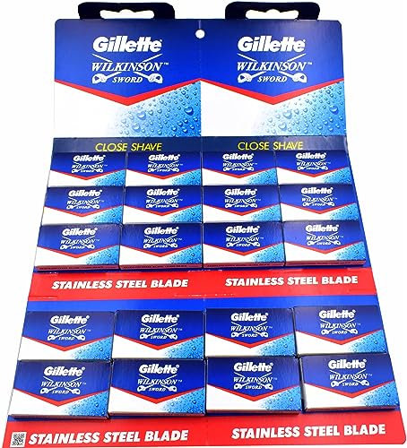 Gillette Wilkinson Sword Rasierklingen, 100 Stück