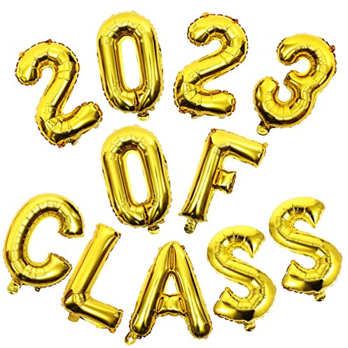 CHILDWEET Folienballon-set Zum Schulabschluss – Dekoration Für Schule Und Kindergarten Zur Abschlussfeier 2023