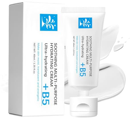 B5 Face Cream, Barrier Cream for Adults with Tea Tree Cream and Zinc Castor Oil Cream, Deeply Repairs Skin Barrier, Redness Sensitivity, Lightweight Non-Greasy Formula for All (cream)